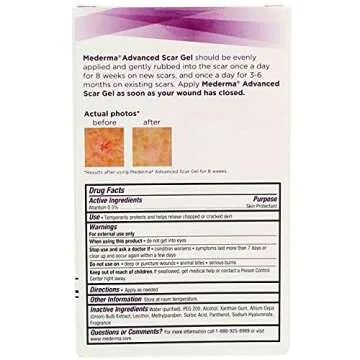 Mederma Advanced Scar Gel for Scar Reduction and Care