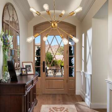 SineRise Plug-in Sputnik Chandelier for Modern Spaces