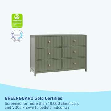 Graco Teddi 6 Drawer Dresser - Safety & Style