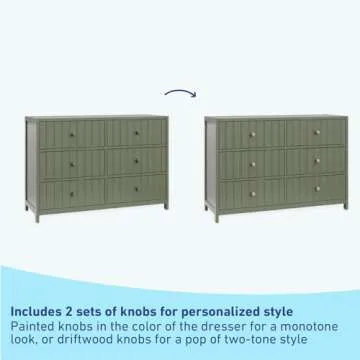 Graco Teddi 6 Drawer Dresser - Safety & Style