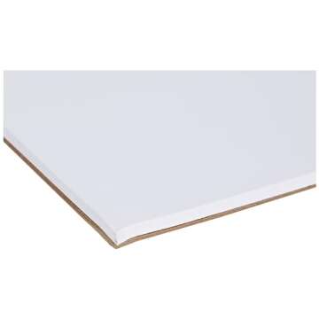 Canson XL Series Recycled Bristol Paper Pad, Dual Sided Smooth and Vellum for Pencil, Marker or Ink, Fold Over, 96 Pound, 9 x 12 In, White, 25 Sheets