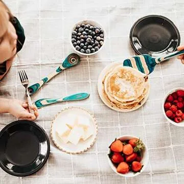 Totally Bamboo Baltique Mykonos Collection 2 in 1 Wooden Measuring Spoon with Tablespoon and Teaspoon Measurements