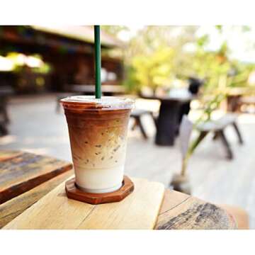 DuraHome Green Plastic Straws Individually Wrapped 1000 Pack, 8 inch BPA Free Restaurant Style Disposable Drinking Straw 0.24" Wide, for Coffee House, Diner or Home, Decorative Display Boxes, Bulk Set