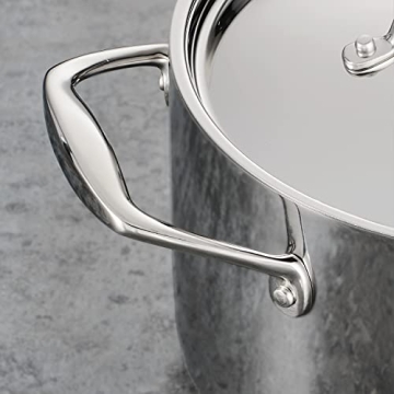 Tramontina 4-Quart Tri-Ply Clad Saucepan - Versatile Cooking