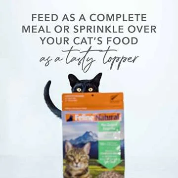 Feline Natural - Grain-Free Freeze Dried Cat Food - Lamb & Salmon, 11oz
