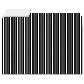 Current Elegant Black File Folders Value Pack - Bulk Set of 24, 6 Pretty Decorative Designs, 1/3 Cut Tabs, Heavy-Duty Paper Stock, Office Supplies for Home & Work, 9-½” x 11-¾” Letter Size