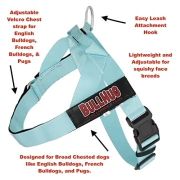 BULLHUG Adjustable Harness for Bulldogs and Pugs