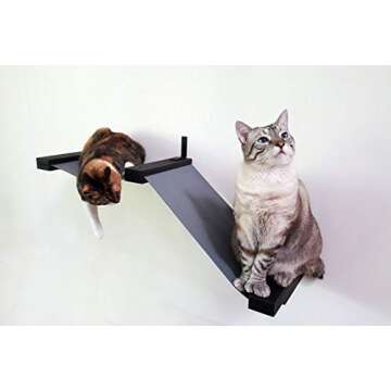 CatastrophiCreations Cat Hammock Lounger - Stylish Cat Shelving