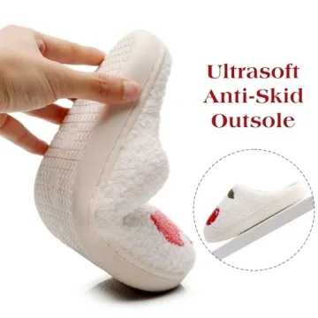 Menore Christmas Reindeer Slippers for Warm Comfort