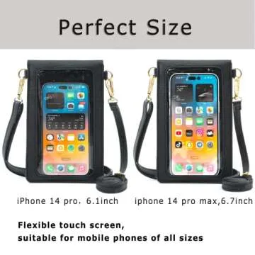 Stylish AnsTOP Small Crossbody Phone Purse for Women