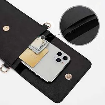 Stylish AnsTOP Small Crossbody Phone Purse for Women