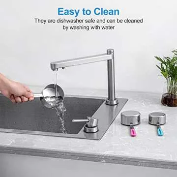 Bopei Measuring Cups and Spoons Set Stainless Steel 11 Piece for Cooking and Baking Kitchen Funnel