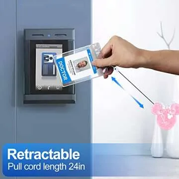 Plifal Cartoon Retractable Badge Reel Holder for Nurses