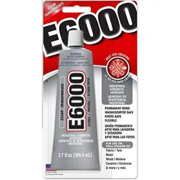 Eclectic Products E-6000 Craft Adhesive - Clear 2 Pack for All Your DIY Needs