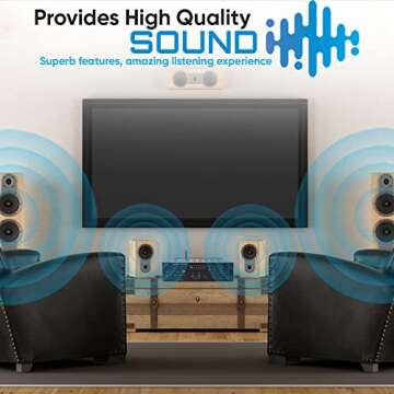 Pyle Wireless PA Amplifier - 500W Mini Bluetooth Home System