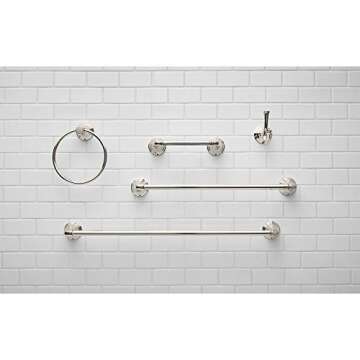 Elegant Polished Nickel Robe Hook by American Standard