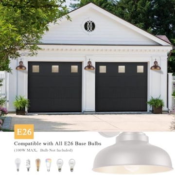Diyel Outdoor Gooseneck Barn Light for Porch or Entryway