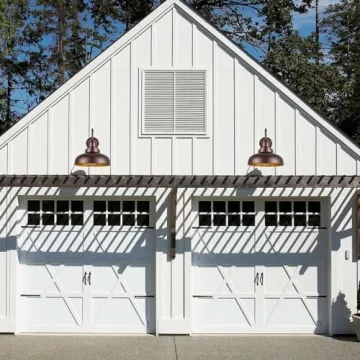 Diyel Outdoor Gooseneck Barn Light for Porch or Entryway