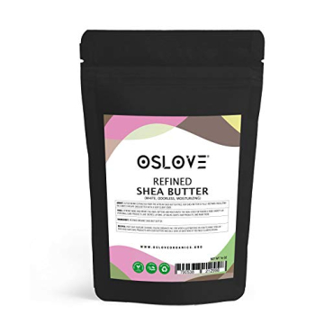 Oslove Organics SHEA BUTTER-REFINED, ORGANIC 16 oz. Rich and Creamy