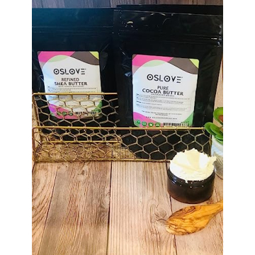 Oslove Organics Shea Butter - Refined Organic & Creamy 16oz