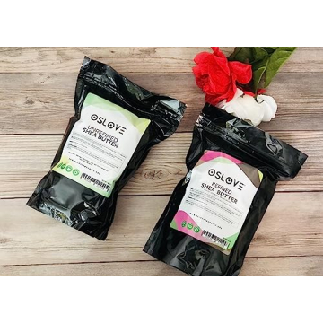 Oslove Organics Shea Butter - Refined Organic & Creamy 16oz