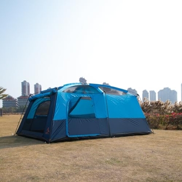 KTT Extra Large Family Camping Tent - 12-14 Person Space