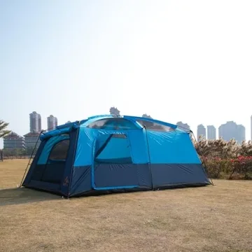 KTT Extra Large Family Camping Tent - 12-14 Person Space