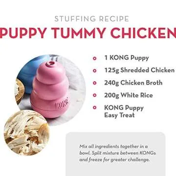 KONG Puppy Easy Treat - Mess-Free Healthy Snack for Puppies