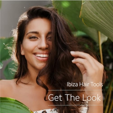 Ibiza Hair Oval Detangling Brush - Eco-Friendly & Hypoallergenic