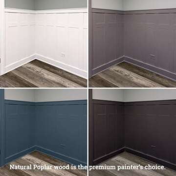 Board and Batten Wainscoting Kit for Easy Home Upgrade