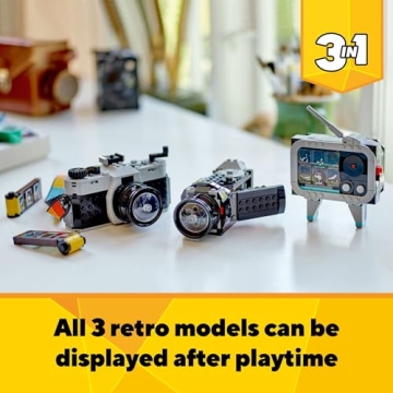 LEGO Creator Retro Camera Toy for Creative Builders