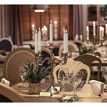 Hyoola 10 Inch Pure Beeswax Taper Candles 12 Pack