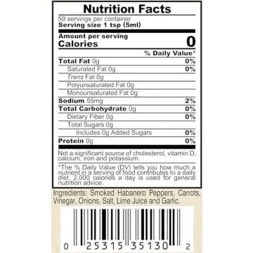 Marie Sharp's Smoked Habanero Sauce - 3 Pack of 10 oz