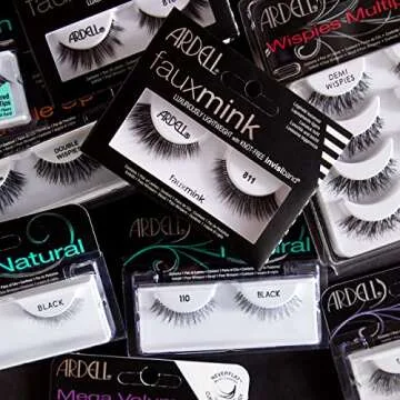 Ardell Faux Mink 811 Lashes - Glamorous & Lightweight