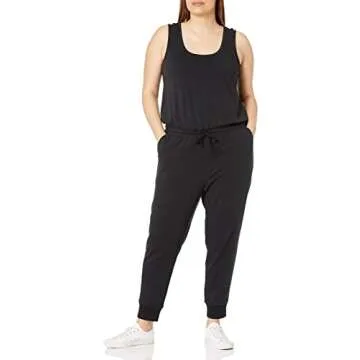 Amazon Essentials Women's Studio Terry Jumpsuit for All-Day Wear