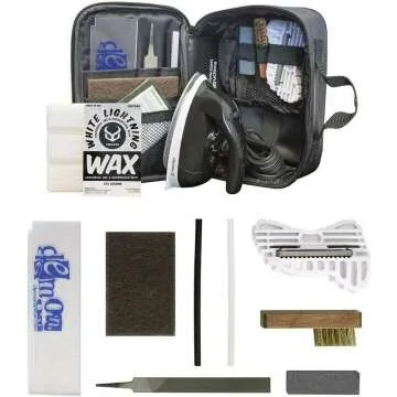 Demon Complete Basic Tune Kit with Wax – Essential Ski & Snowboard Care Tools