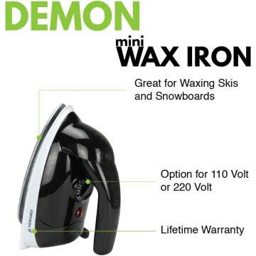 Demon Tune Kit for Ski & Snowboard Maintenance