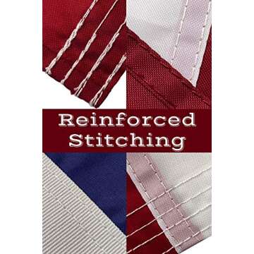 Puerto Rico Flag - 3x5 Foot Outdoor Nylon Banner with Embroidered Star and Double Stitched Sewn Stripes - Durable UV Fade Resistant Puerto Rican Flag