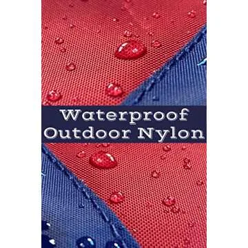 Puerto Rico Flag - 3x5 Foot Outdoor Nylon Banner with Embroidered Star and Double Stitched Sewn Stripes - Durable UV Fade Resistant Puerto Rican Flag