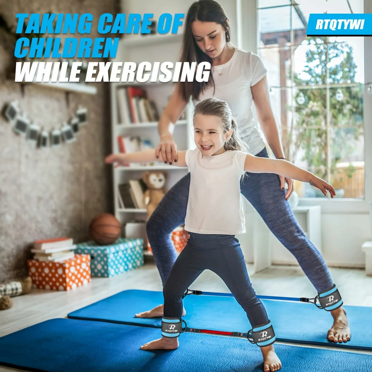 Ankle Resistance Bands Set - Strength and Versatility