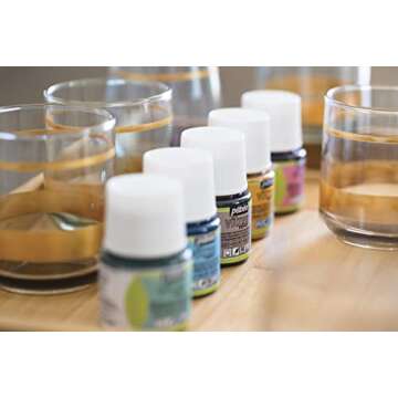 Pébéo Vitrea 160 Glossy Glass Paint Set - 10 Colors