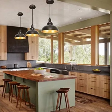 Stylish ALAISLYC Farmhouse Pendant Light for Kitchens