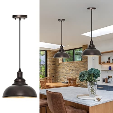 Stylish ALAISLYC Farmhouse Pendant Light for Kitchens