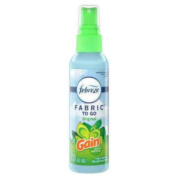 Febreze To Go Fabric Refresher 2.8 Ounce Spray, Gain Original Scent, 3 Pack