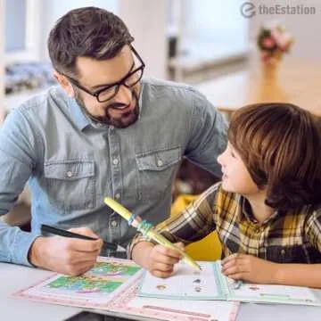 Magical Handwriting Workbooks Handwriting Practice Copybook, Handwriting Aid Magic Pen Reusable Copybook Grooves Template Design for Children Books Suitable for Children's Learning 4