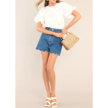 Stylish EZAPINE Denim Shorts for Women - Summer Fashion 2024