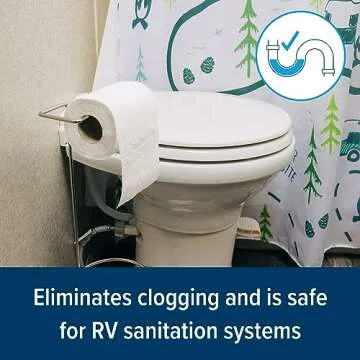 Camco 40276 Toilet Tissue, 1 Pack of 4 Rolls, White