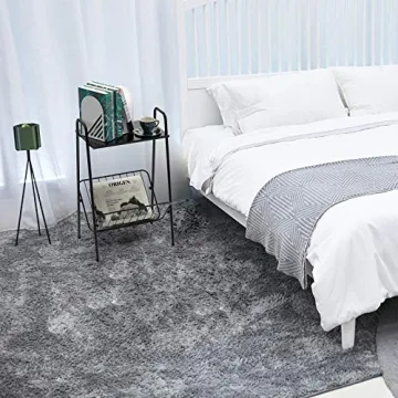 Jbikao Stylish Record Player Stand with Vinyl Storage