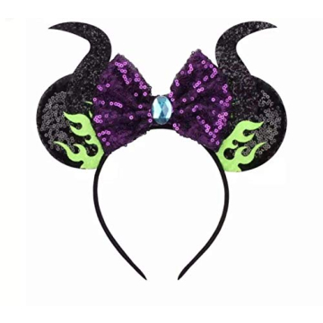 CLGIFT Minnie Ears for Halloween Costume Fun