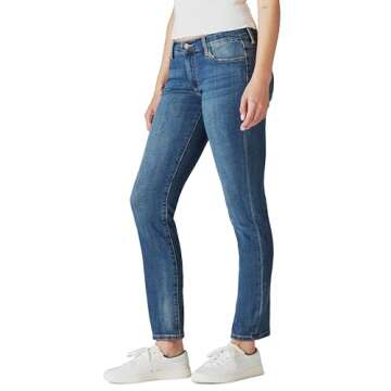 Lucky Brand Womens Mid Rise Sweet Straight Jean 28W x 30L